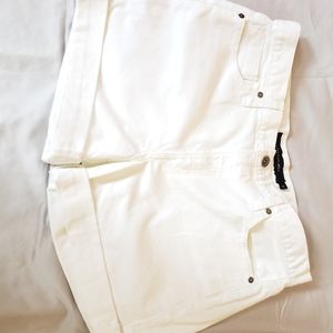 Calvin Klein jean short white size 10